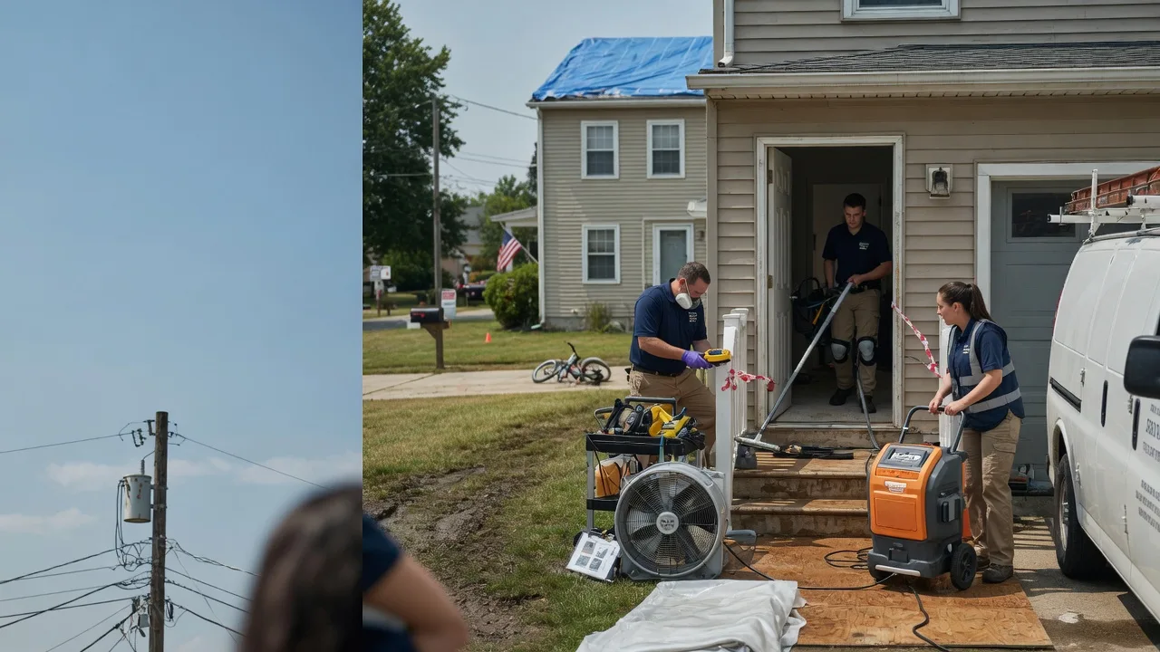Water Damage Repair in Wanatah, IN near me